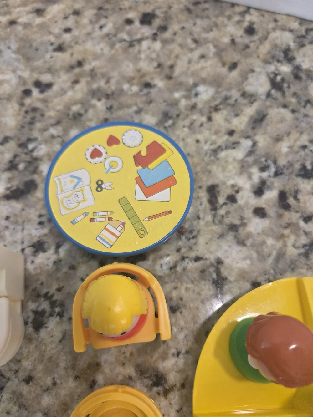 Vintage Fisher Price Little People 929 Play Family School Playground Slide Kids